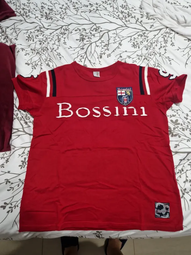 Camiseta Bossini Roja Hombre