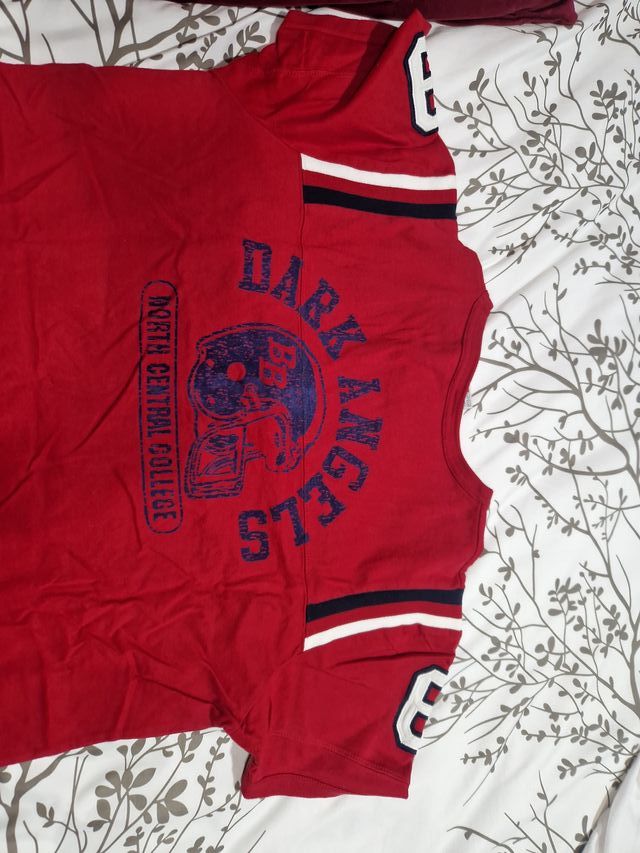 Camiseta Bossini Roja Hombre