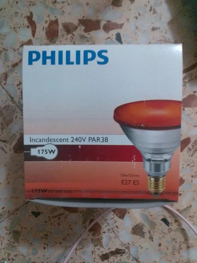 Bombilla Philips 240V PAR38 175W
