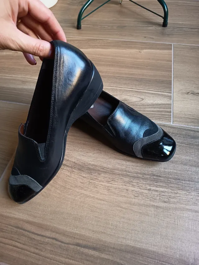 Scarpe Melluso donna nere e marrone