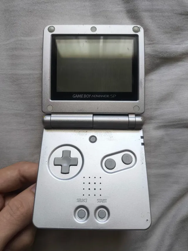 Gameboy Advance SP (001) Cinza
