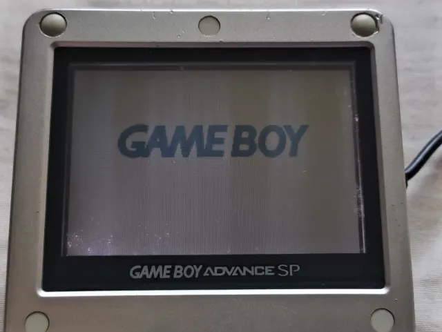 Gameboy Advance SP (001) Cinza