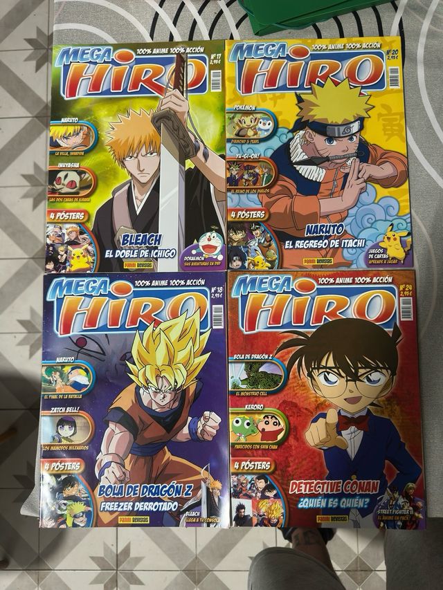 Revistas MEGA HIRO (Lote)