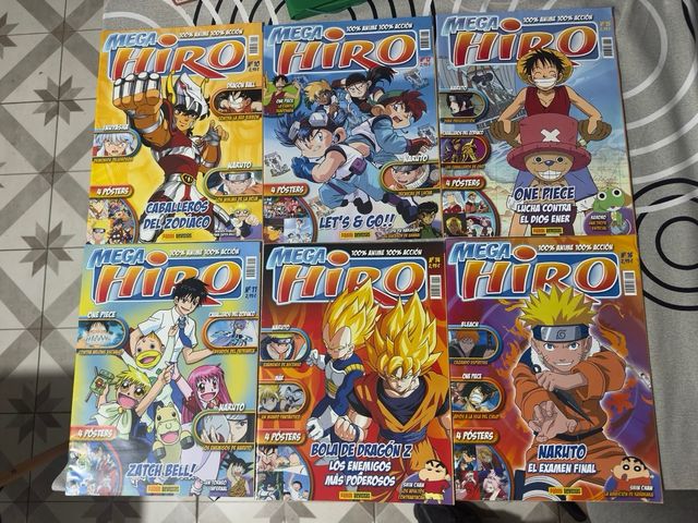 Revistas MEGA HIRO (Lote)