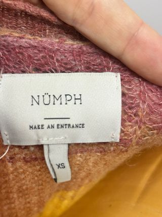 Jersey Numph rayas rosa y amarillo