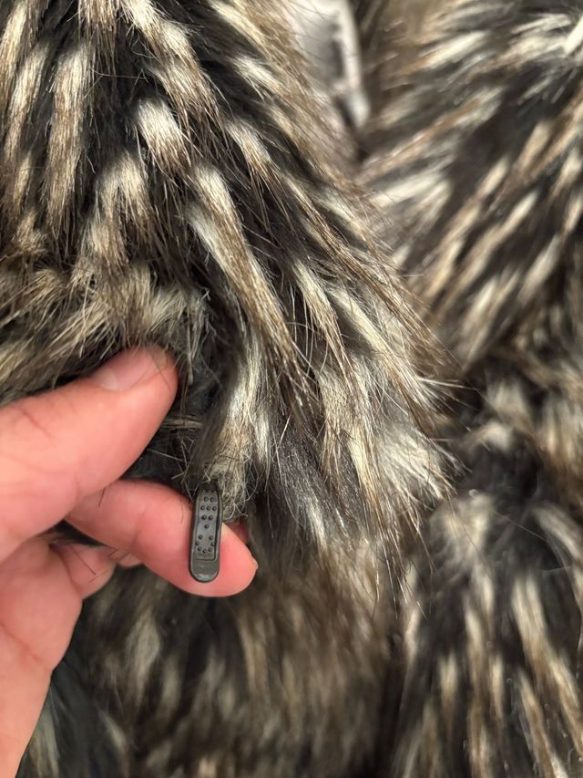 Chaqueta efecto pelo nueva