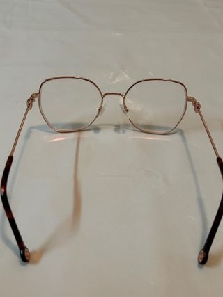 Montura Gafas Carolina Herrera Oro y Marrón