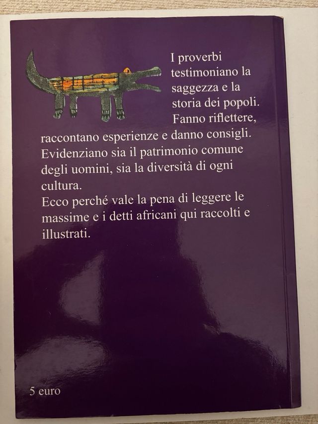 Proverbi dell’Africa. NUOVO.