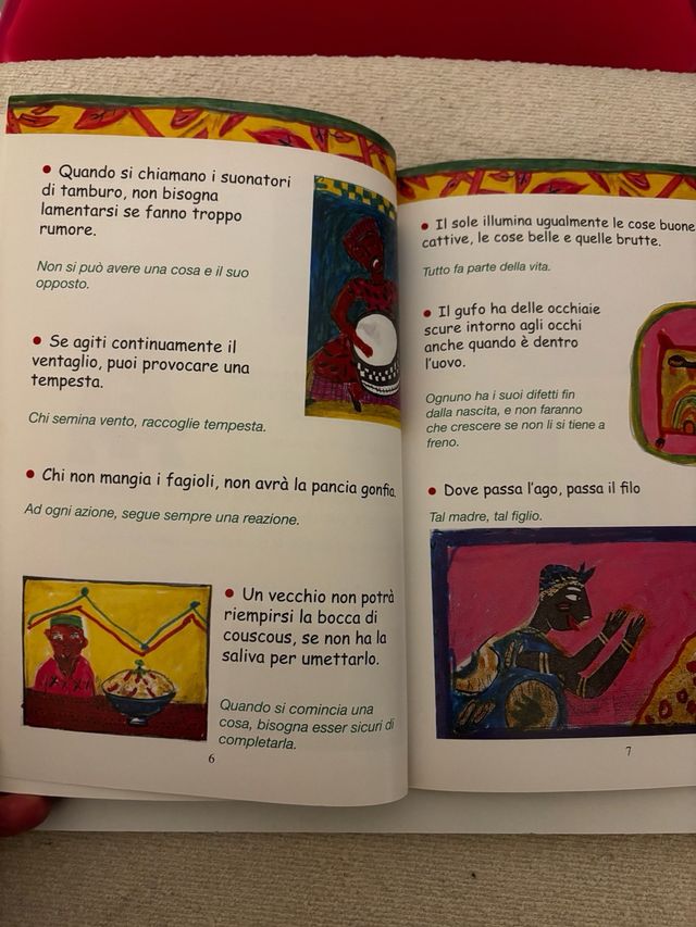 Proverbi dell’Africa. NUOVO.