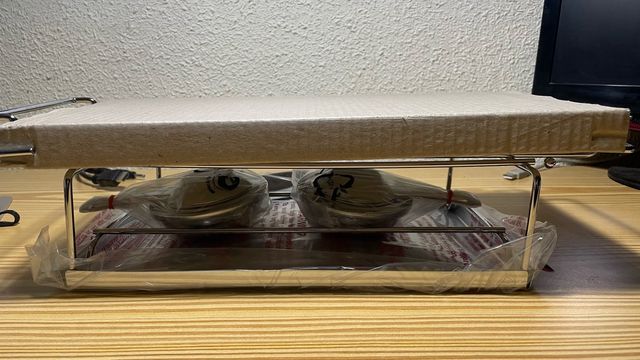 Pietra per arrosto con supporto