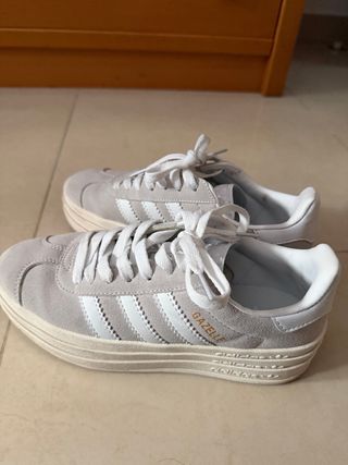 Adidas Plataforma Gris