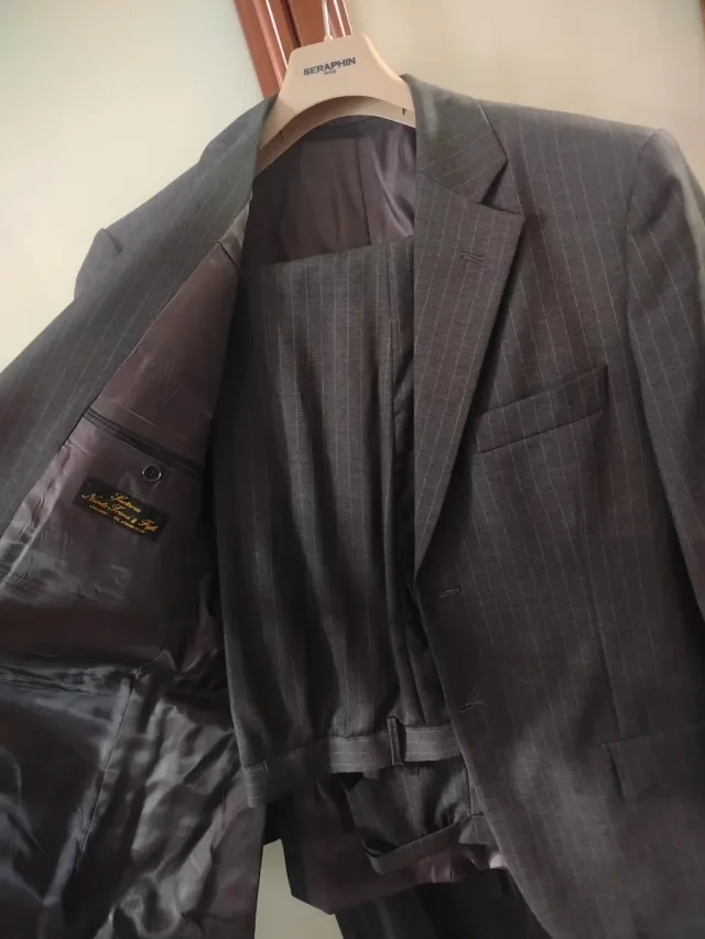 Abito Sartoria Nando Tronci Pura Lana Vergine