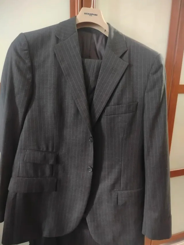 Abito Sartoria Nando Tronci Pura Lana Vergine