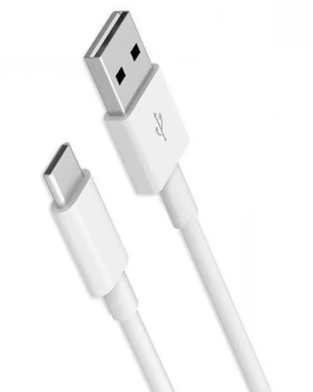 Cable USB A a USB C Blanco