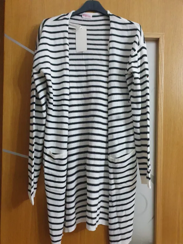 Cardigan Esprit a righe taglia S