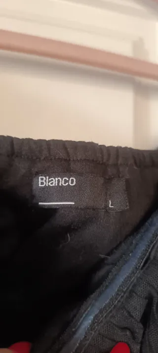 Vestido Blanco Talla L palabra de honor