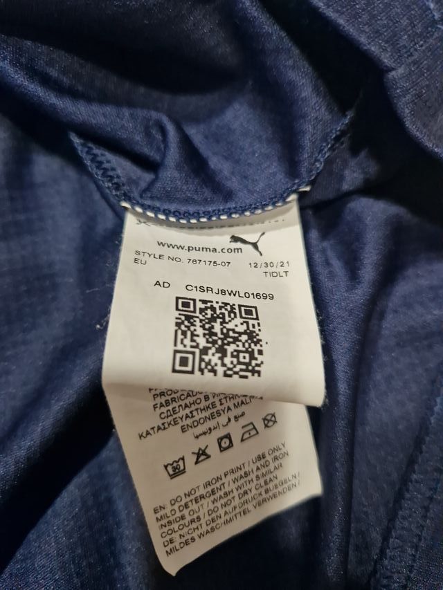 Camiseta Valencia CF Puma Azul