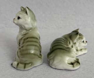 Statuine gatti in porcellana