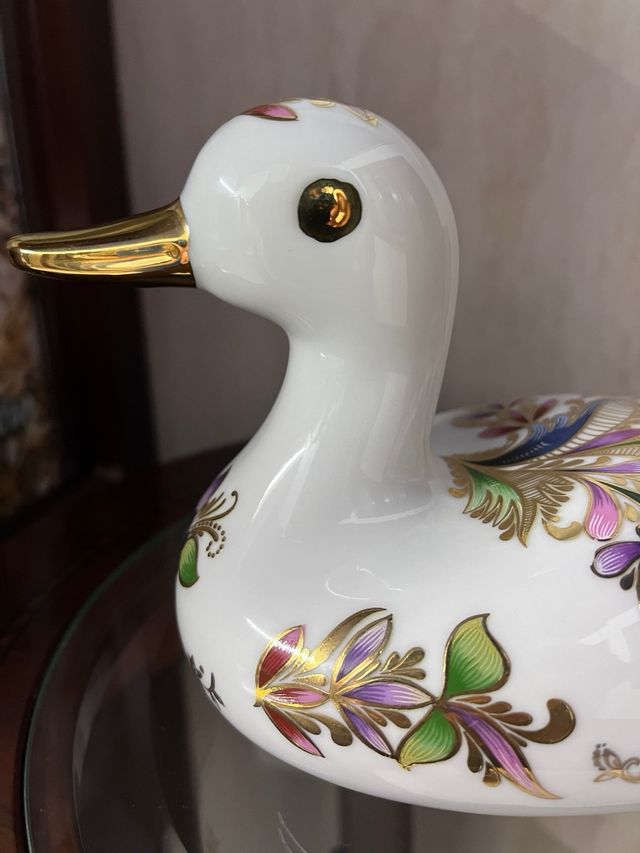 Figura Pato Porcelana marca Casa Bohemia
