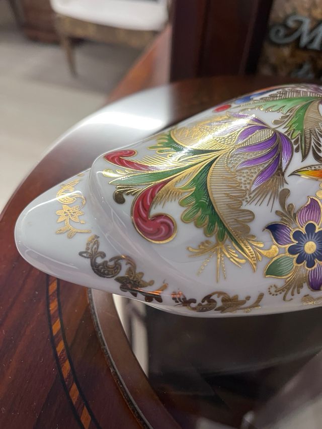 Figura Pato Porcelana marca Casa Bohemia