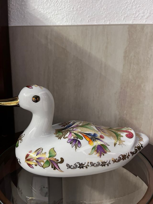 Figura Pato Porcelana marca Casa Bohemia