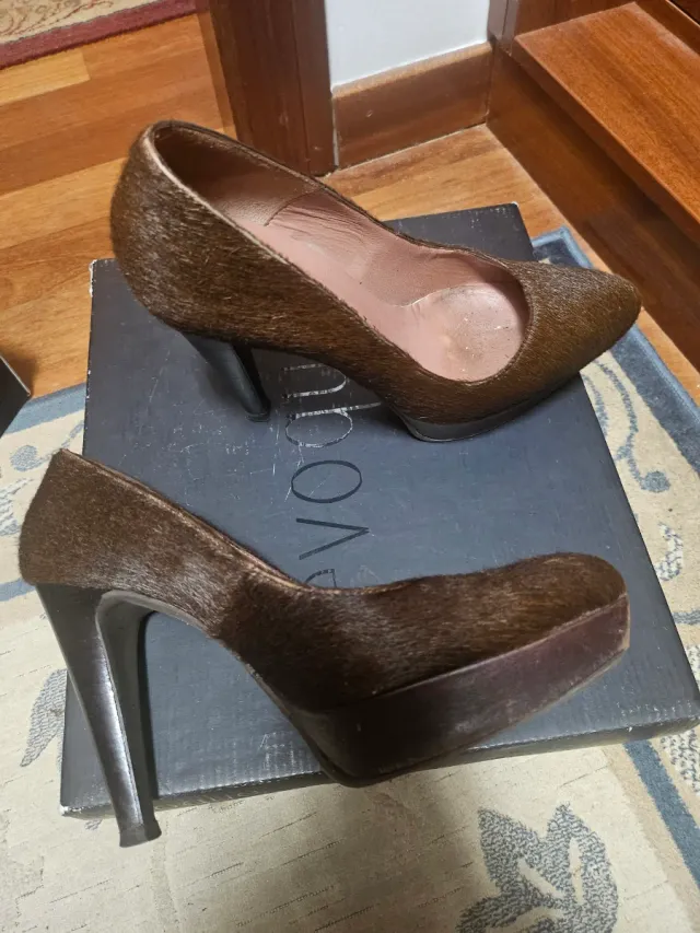 Zapatos Pedro Miralles Piel de Potro Marrones