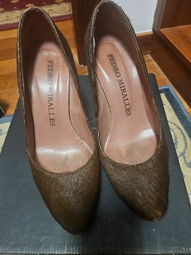 Zapatos Pedro Miralles Piel de Potro Marrones
