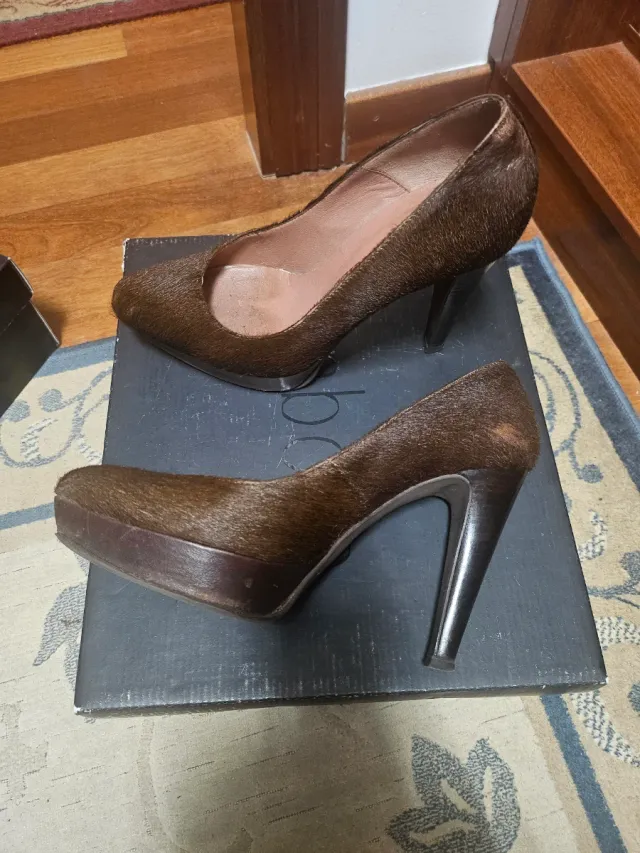 Zapatos Pedro Miralles Piel de Potro Marrones