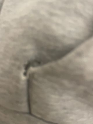 Sudadera gris Lacoste con cremallera