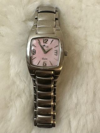 Reloj Lotus Niña Rosa y Plateado