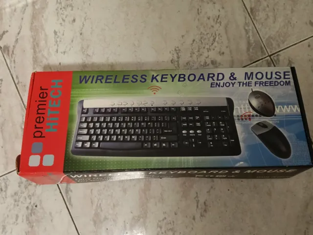 Teclado y Ratón Inalámbricos Premier Hitech