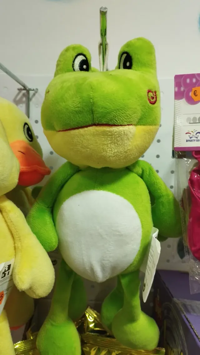 Peluche Rana Verde