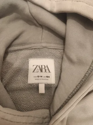 Sudadera Zara Gris
