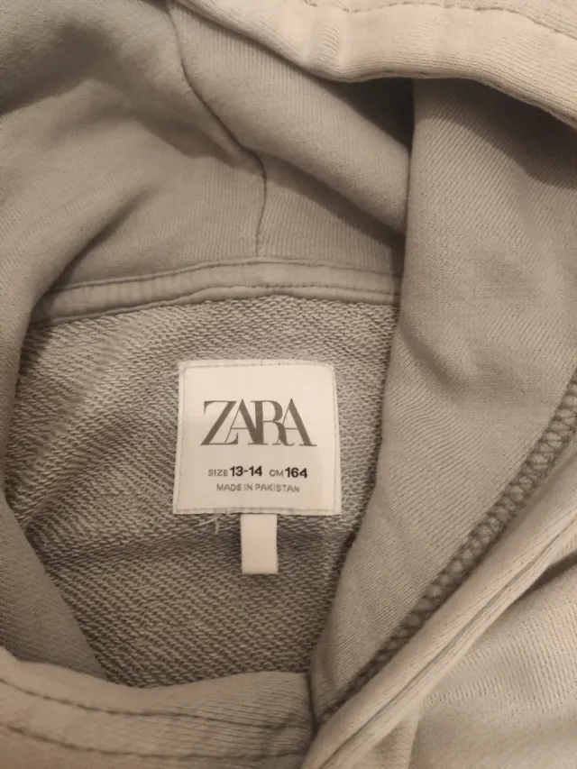 Sudadera Zara Gris