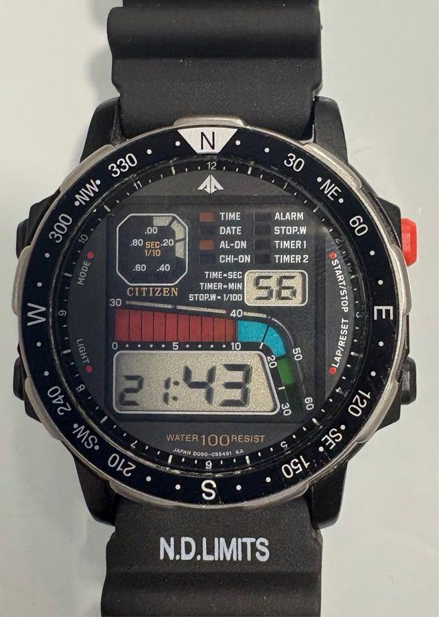 Reloj Citizen Deportivo N.D.LIMITS
