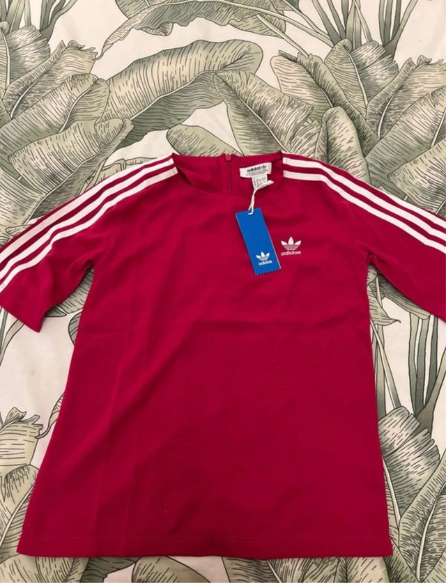 Camiseta Adidas Mujer fucsia Talla XS