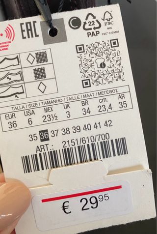 Botines Zara Talla 36 Grande