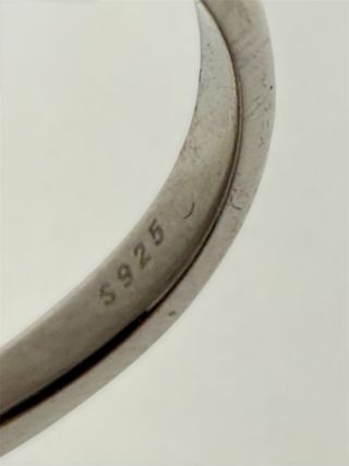 Anillo Plata 925 Moissanita 1ct Banda