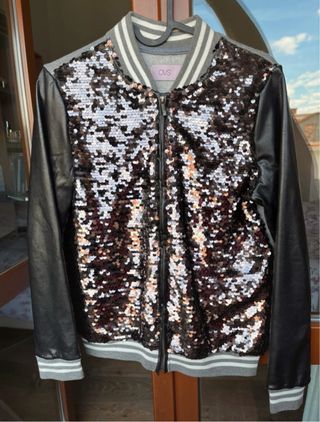 Giacchetto bambina paillettes OVS