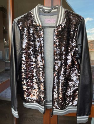 Giacchetto bambina paillettes OVS