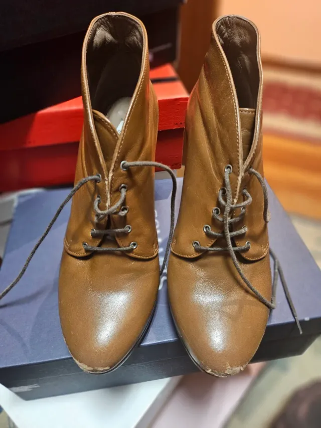 Botines Geox Piel Marrones