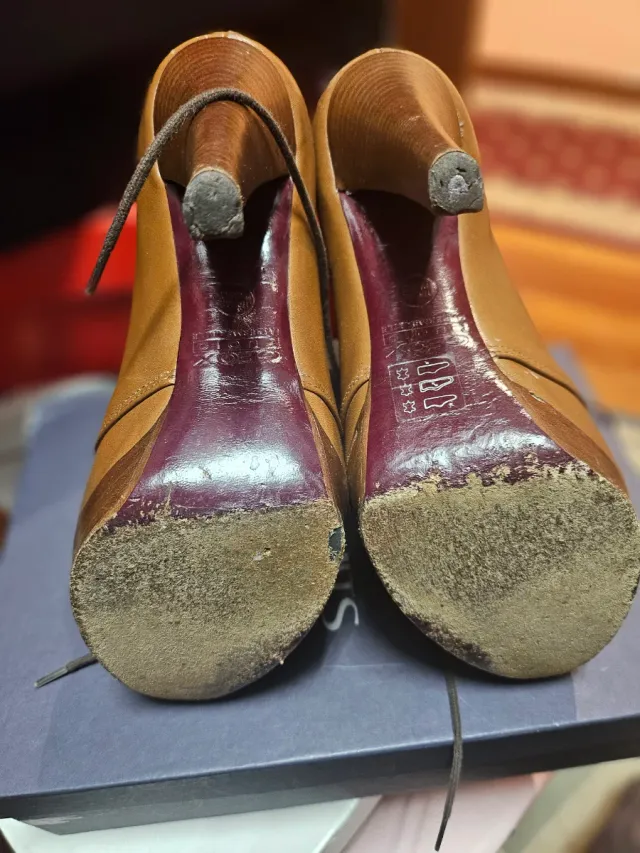 Botines Geox Piel Marrones