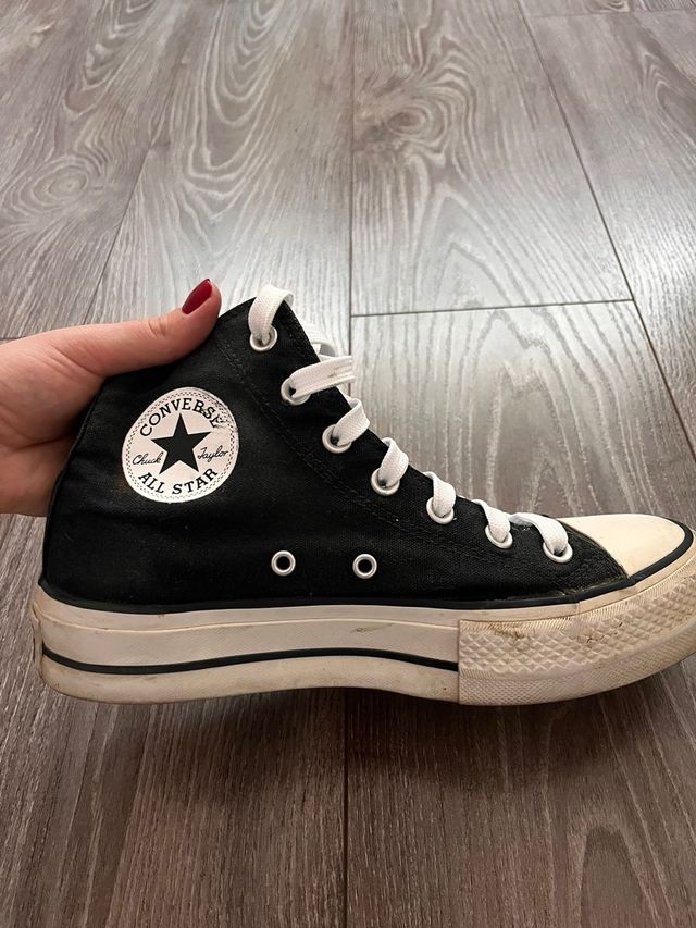 Converse Negras Talla 39