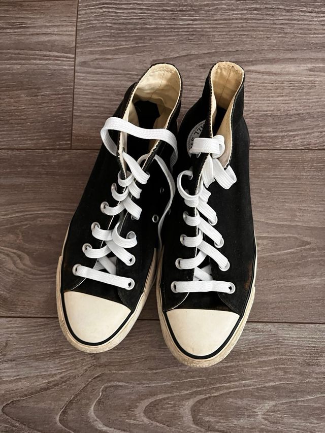 Converse Negras Talla 39