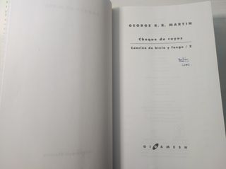 Canción de hielo y fuego: Juego de tronos (Giga...