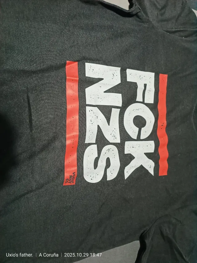 Camiseta FCK NZS Talla XL