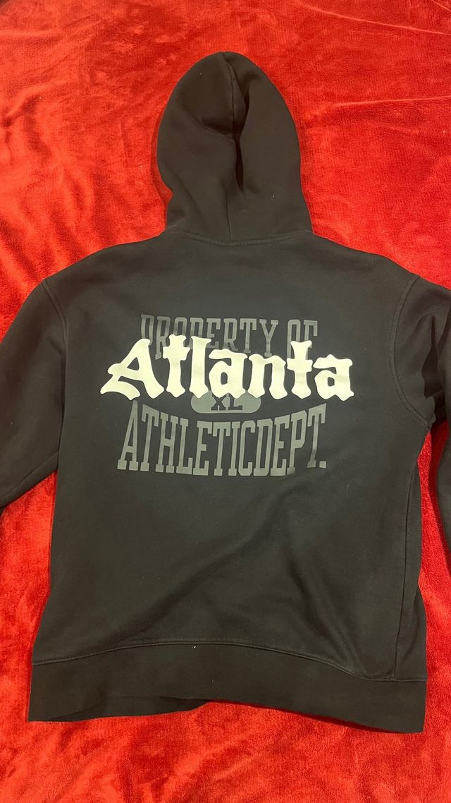 Sudadera H&M Negra con Cremallera