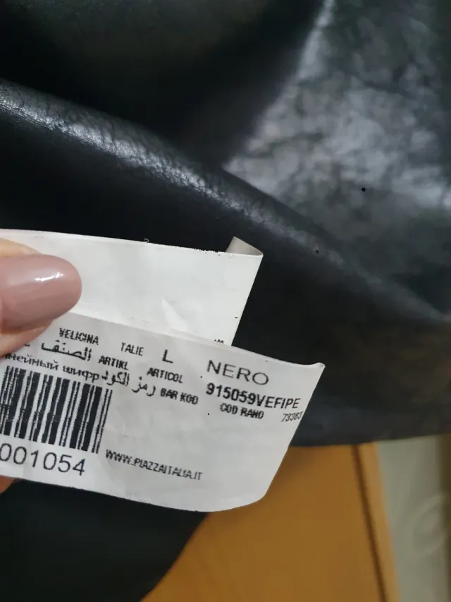 Vestito invernale nero taglia L