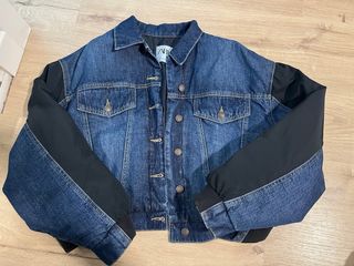 Cazadora vaquera bomber ZARA