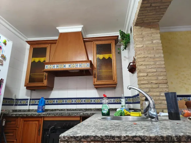 Cocina rústica de madera